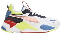 PUMA Boys PUMA RS-X Goods - Boys' Grade School Shoes Yellow/White/Blue Size 05.5