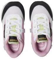 PUMA Girls Future Rider Bouquet - Girls' Toddler Running Shoes White/Multi