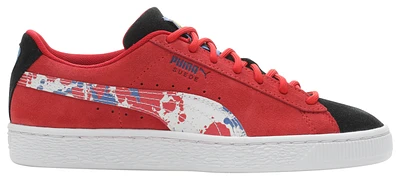 PUMA Boys PUMA Suede Classic - Boys' Grade School Basketball Shoes Multi/Splash Red Size 05.5