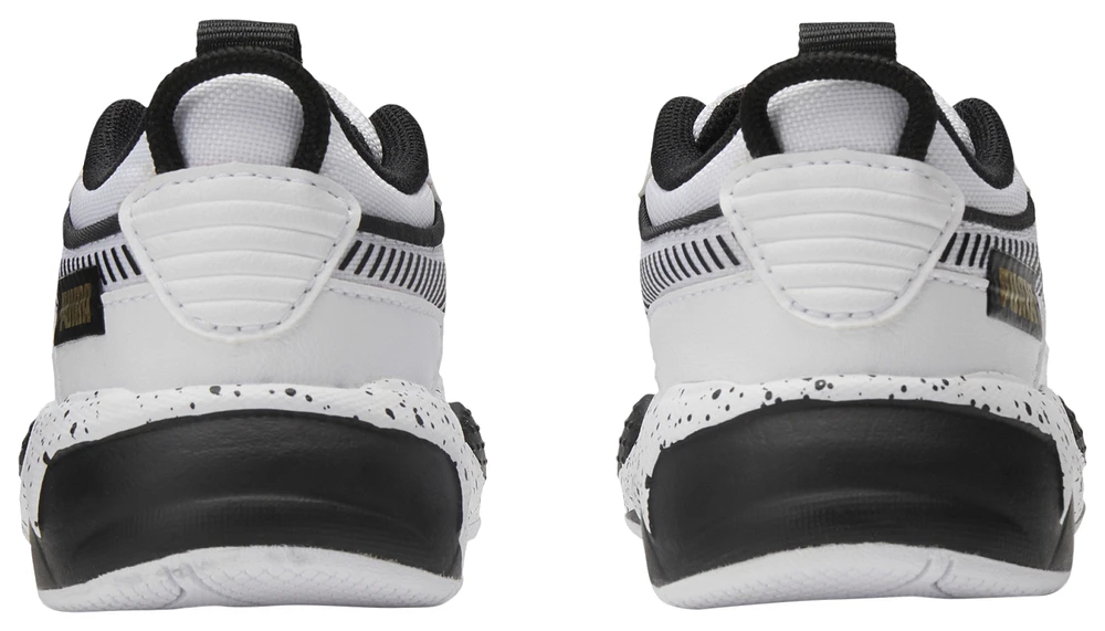 PUMA Boys RS-X - Boys' Toddler Shoes Black/White/Gold