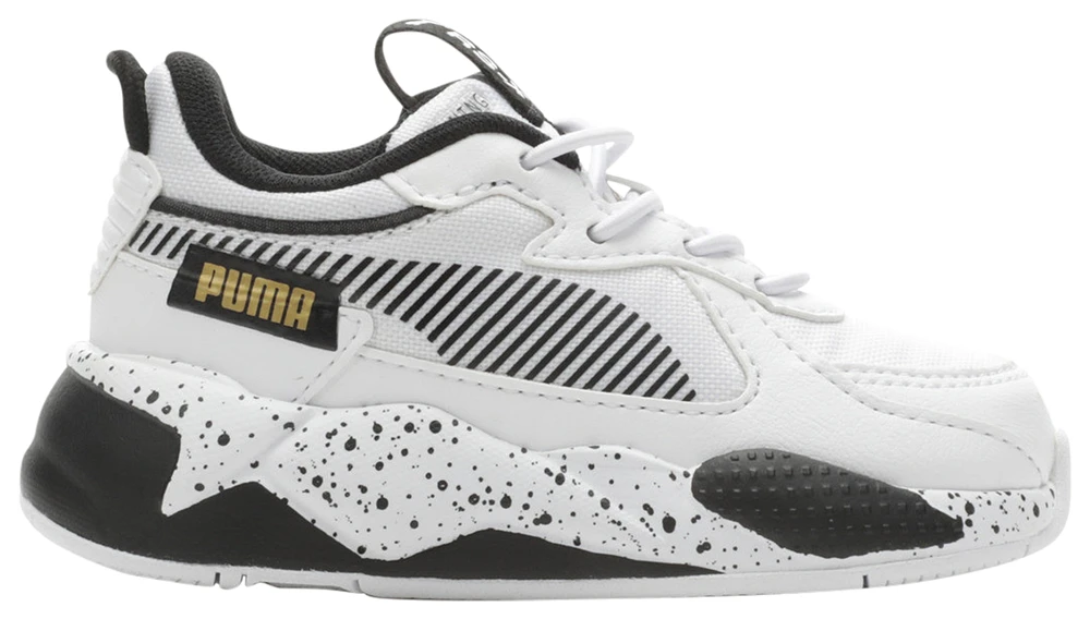 PUMA Boys RS-X - Boys' Toddler Shoes Black/White/Gold