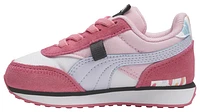 PUMA Girls PUMA Future Rider - Girls' Toddler Shoes Pink/Multi Size 04.0