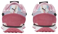 PUMA Girls PUMA Future Rider - Girls' Toddler Shoes Pink/Multi Size 04.0