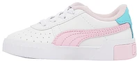 PUMA Girls Cali Sketch - Girls' Toddler Shoes White/Pink