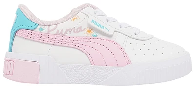 PUMA Girls Cali Sketch - Girls' Toddler Shoes White/Pink
