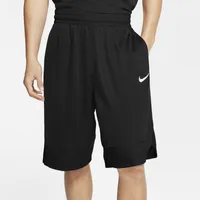 Nike Mens Nike Icon Shorts - Mens Black/White Size XXL