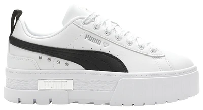 PUMA Womens Mayze Flawless - Training Shoes White/Black