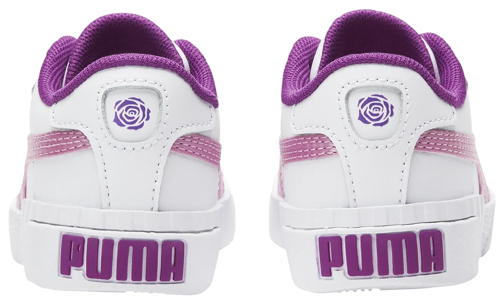 PUMA Girls PUMA Cali - Girls' Toddler Basketball Shoes Pink/Purple Size 08.0