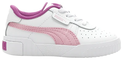PUMA Girls Cali - Girls' Toddler Basketball Shoes Pink/Purple