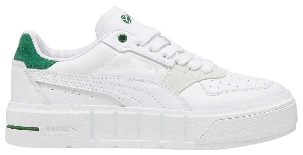 PUMA Womens Cali Court - Shoes White/Green