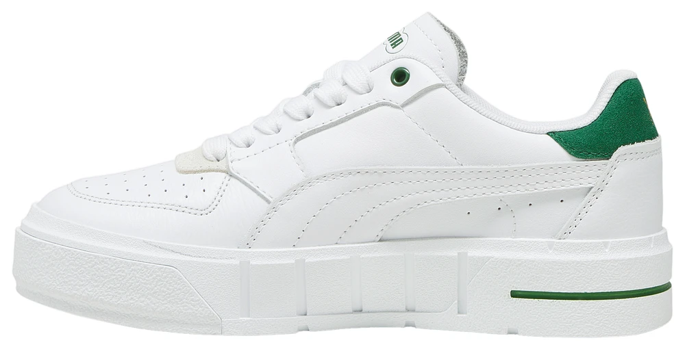 PUMA Womens Cali Court - Shoes White/Green