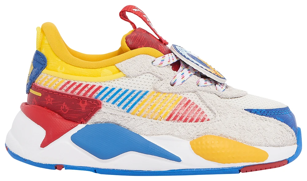 PUMA Girls RS-X Paw Patrol Team AC - Girls' Toddler Shoes Warm White/For All Time Red/Team Royal