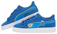 PUMA Boys Suede Paw Patrol Chase - Boys' Preschool Shoes Clyde Royal/Racing Blue/Pele Yellow