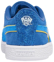 PUMA Boys Suede Paw Patrol Chase - Boys' Preschool Shoes Clyde Royal/Racing Blue/Pele Yellow