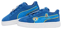 PUMA Girls Suede Paw Patrol Chase AC - Girls' Toddler Shoes Clyde Royal/Racing Blue/Pele Yellow