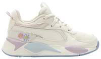 PUMA Girls RS-X Embroidered - Girls' Preschool Running Shoes Eggnog/Winsome Orchid/Brunnera Blue