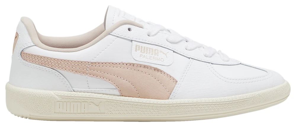 PUMA Womens Palermo - Shoes White/Sugared Almond