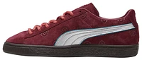 PUMA Mens Suede Shanks - Running Shoes Black/Silver/Burgundy