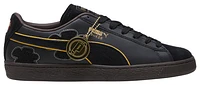 PUMA Mens Suede Teach - Running Shoes Black/Yellow/Red