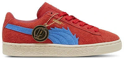 PUMA Boys Suede 1 Piece - Boys' Grade School Shoes Ultra Blue/All Time Red