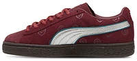 PUMA Boys Suede 1 Piece - Boys' Grade School Shoes Team Regal Red/Puma Silver