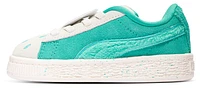 PUMA Girls Suede XL Squishmallows Winston - Girls' Toddler Shoes Snow/Elektro Pool