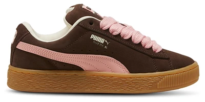 PUMA Womens Suede XL - Shoes Peach Smoothie/Chestnut Brown/Frosted Ivory