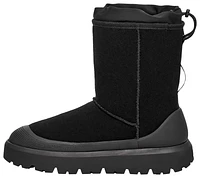 UGG Mens UGG Classic Short Weather Hybrid - Mens Shoes Black/Black Size 11.0