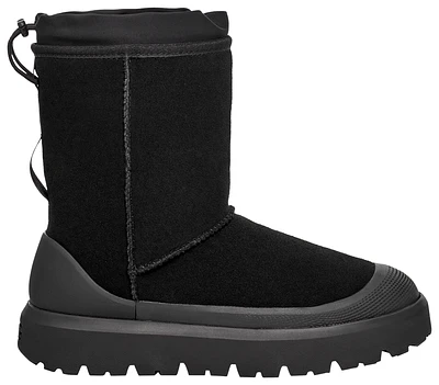 UGG Mens UGG Classic Short Weather Hybrid - Mens Shoes Black/Black Size 11.0