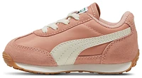 PUMA Girls Easy Rider Vintage - Girls' Toddler Running Shoes Peach/Alpine White