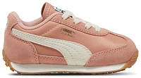 PUMA Girls Easy Rider Vintage - Girls' Toddler Running Shoes Peach/Alpine White