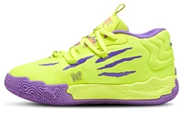 PUMA Boys Lamelo Ball MB.03 Spark - Boys' Preschool Basketball Shoes Purple/Yellow