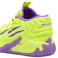 PUMA Boys Lamelo Ball MB.03 Spark - Boys' Preschool Basketball Shoes Purple/Yellow