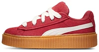 PUMA Girls Creeper Phatty Corduroy - Girls' Grade School Shoes Warm White/Club Red/Gum