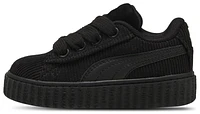 PUMA Girls Creeper Phatty Corduroy - Girls' Toddler Shoes Black/Gold