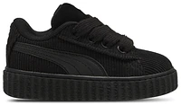 PUMA Girls Creeper Phatty Corduroy - Girls' Toddler Shoes Black/Gold
