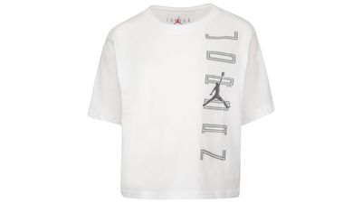 Jordan AJ11 Vert T-Shirt - Girls' Preschool