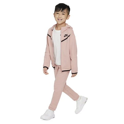 Nike Girls NSW Tech Fleece Set - Girls' Preschool Pink Oxford/Black