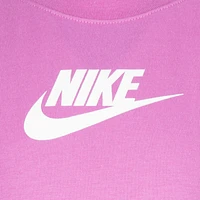 Nike Girls Club Dress - Girls' Preschool White/Pink