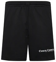 Coney Island Picnic Mens Camera 5.5" Mesh Shorts - Black/Black