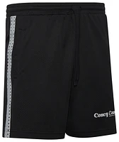 Coney Island Picnic Mens Camera 5.5" Mesh Shorts - Black/Black