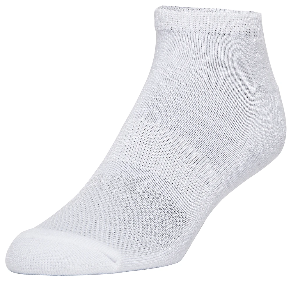 CSG CSG 6 Pack No Show XL Socks - Adult White Size XL