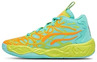 PUMA Boys Lamelo Ball MB.04 Scooby-Doo - Boys' Preschool Basketball Shoes Aquatic/Lime Smash/Heat Fire