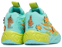 PUMA Boys Lamelo Ball MB.04 Scooby-Doo - Boys' Preschool Basketball Shoes Aquatic/Lime Smash/Heat Fire