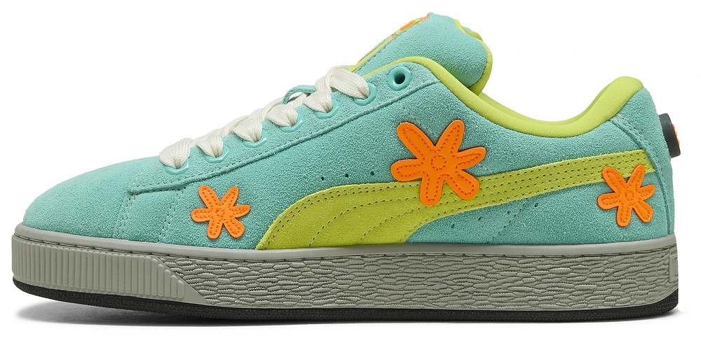 PUMA Mens Suede XL Scooby Doo - Shoes Green/Orange/Blue