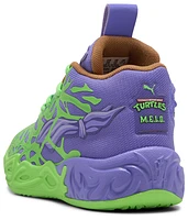 PUMA Boys PUMA MB.04 TMNT - Boys' Preschool Shoes Red/Dark Amethyst Size 03.0