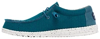 HEYDUDE Mens Wally Sport - Shoes Teal/Teal