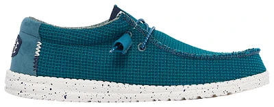 HEYDUDE Mens Wally Sport - Shoes Teal/Teal