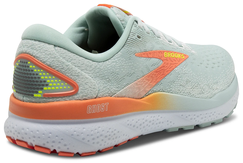 Brooks Womens Ghost 16 - Shoes Sunset/Coconut/Skylight