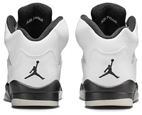 Jordan Boys Retro 5 - Boys' Grade School Shoes White/Black